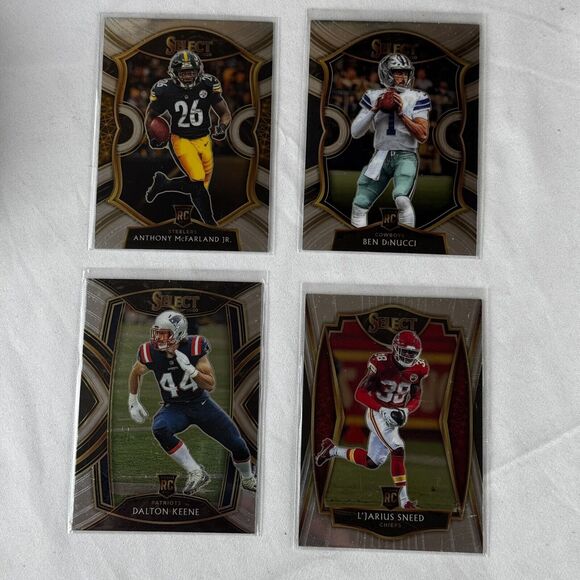 Panini Topps Football 100 Card Lot With 2021 JaMarr Chase Rookie RC PA-24 /199 - Picture 6 of 12
